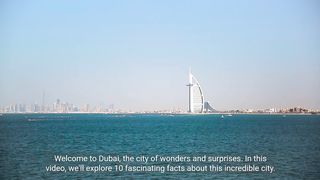 10 surprising and intriguing facts about Dubai, United Arab Emirates (UAE):