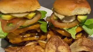 Burgers and Chips