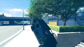 GTA 5 RAGDOLL PARKOUR FAIL COMPLICATION