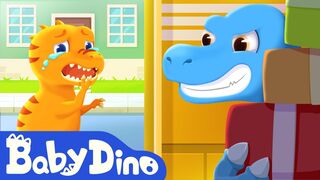 Baby Dino Ep9 Dinosaur Express Car ???? - Dinosaurs | Jurassic World | Family Cartoon