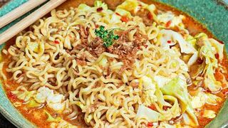 Cara membuat mie nyemek enak