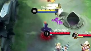 Game Melissa GILA LARI DARI KEMATIAN ???? _ MUSUH MENGGUNAKAN ULTIMATES MEREKA ???? ~ Mobile Legends_ Bang Bang.