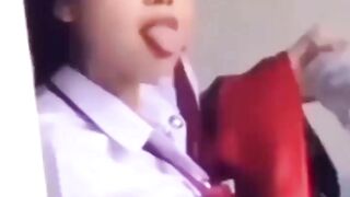 What she is doing OMG, ????