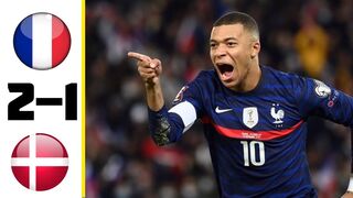 France vs Denmark 2-1 - 2022 FIFA World Cup Qatar - Match Highlights eFootball
