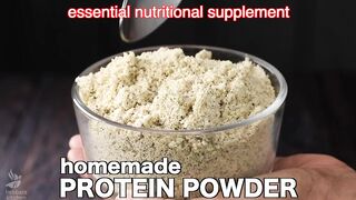 homemade weight loss protein powder in 10 minutes | protein shake recipes | healthy diet recipe