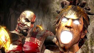 GOD OF WAR Kratos Kills All Gods Of Olympus 4K ULTRA HD