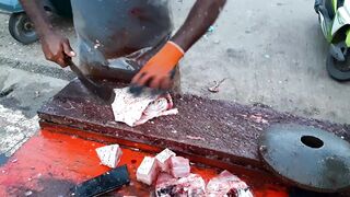 Pasumbiya Fish | Satisfactory Live Fish Cutting Skills | Fish Cutting asmr