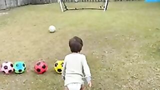 Wow This 2 Year Old Kid Is A Goat ????