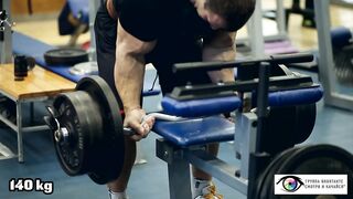denis cyplenkov biceps curl 140kg x 5