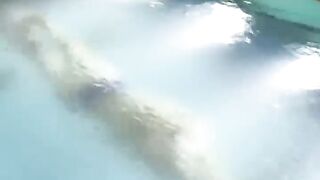 Water Treadmill on High Speed