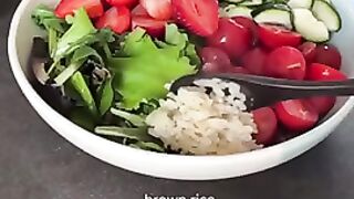 Easy colorfull food