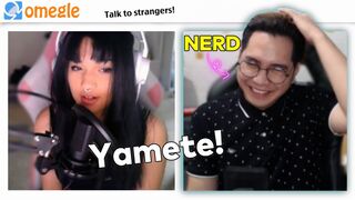 I MET THE HOTTEST and CUTEST GAMER GIRL ON OMEGLE | OMETV | She can do ????Ǝ???????????????? voices!