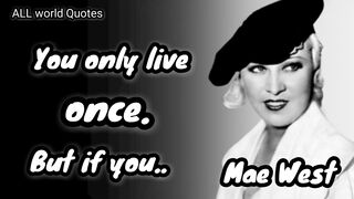 Mae West Quotes
