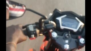 Riding in Accra