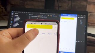Instagram clone home page ui design