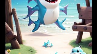 Baby Shark's Ocean Adventure viral music cartoons for babies and kids