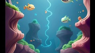 Under water  fish shark magical cartoons for little babies and kids