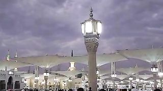 مسجد نبوی کے خوبصورت منظر
