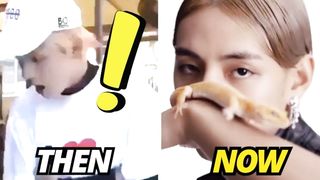 BTS, BTS's V Just Did A Photoshoot With A Lizard - And It's Reminding ARMY Of This Iconic Clip