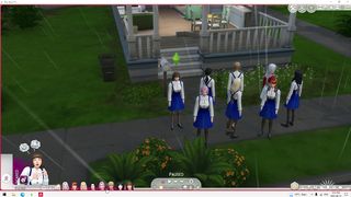Yandere Simulator in The Sims 4