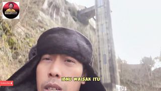 STILL IN SWITZERLAND, MANG YUJENG CAPE UP AND DOWN THE WATERFALL STAIRS ????