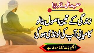 Hazrat ali k farman kay mutabiq kamyab admi kon h