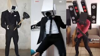(5) Funny cosplay Cameraman, Tvman, Speakerman Speakerman, skibidi Toilet. Tik Tok/Douyin.Tik Tok compilation 21