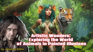 Artistic Wonders: Exploring the World of Animals in Painted Illusions