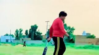 Batting in Hamza cricket match #viralvideo