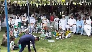 Haripur _ Under the supervision of Tehsil Chairman Haripur Samiullah Khan, a cultural game Gatka