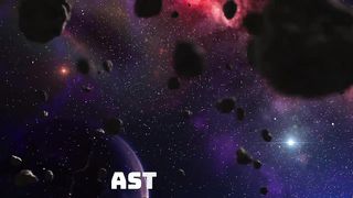 Nasa released a video of a space craft colliding with an asteroid