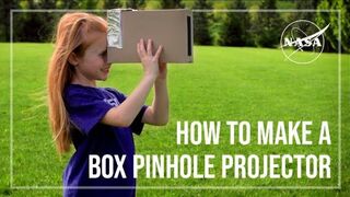 How to make a Box Pinhole Projector