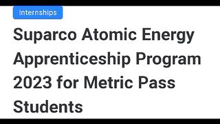 Jobs in suparco atomic energy 2023 | Jobs in UBL Bank | vacancies in PSCA 2023 |