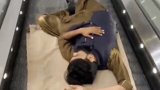 Electric Stairs Prank... funny Vedio