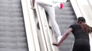 Touching strangers prank!