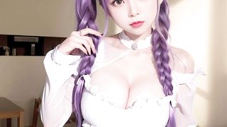 ♡ Cheshire Azur Lane Cosplay [4K] LOOKBOOK ♡ 벽람항로 코스플레이 ︱ LORA STABLE DIFFUSION