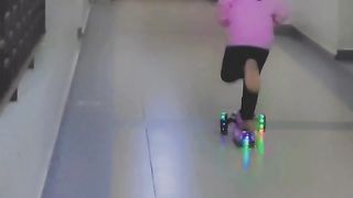 Riding scooter  ????