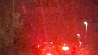 Night driving Rochdale to Oldham uk