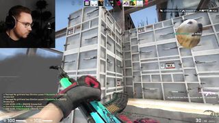 ohnePixel clutching 1v3 round