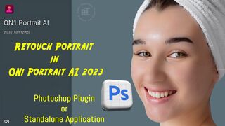 How to Retouch Portrait in ON1 Portrait AI 2023