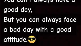 Some Psychological fact about attitude