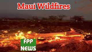 How accurate are images of the Maui wildfires?)