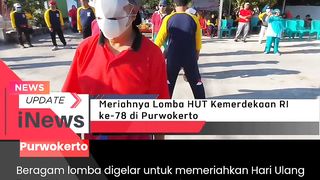Meriahnya Lomba HUT Kemerdekaan RI ke-78 di Purwokerto