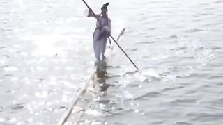 Respect???????? __ Sand Crocodile Looks Like Real ????????????