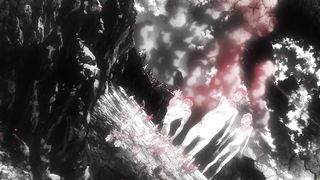 Attack on titan season 1 episode 09 " The Whereabouts Of His Left Arm"