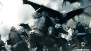 Legolas battles Bolg