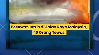 berita viral pesawat jatuh