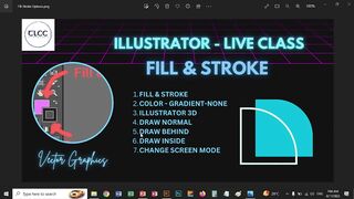 Illustrator Fill & Stroke - TLCC Live Class