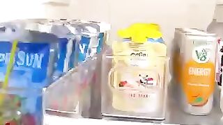 fridge organization and restocking  | tiktok compilation 2