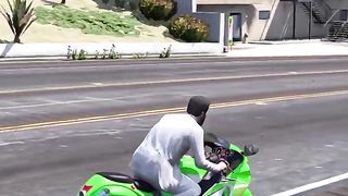 CAN MICHAEL SAVE FRANKLIN AND CHOP FROM DUGGAN BOSS! #shorts #gta5